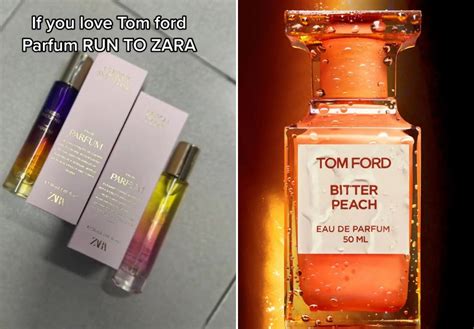 bitter peach perfume dupe|tom ford dupe zara.